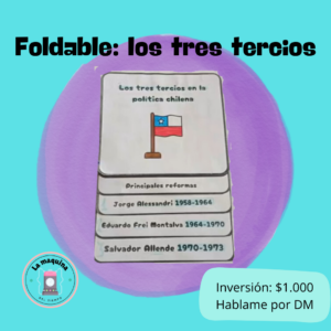 FLIPBOOK LOS TERCIOS EN LA POLÍTICA CHILENA
