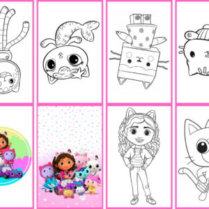 Minilibro de "La casa de muñecas de Gabby"