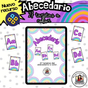 Láminas del Abecedario en letra imprenta