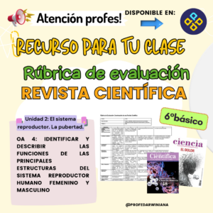 Rubrica de evaluación: Revista científica