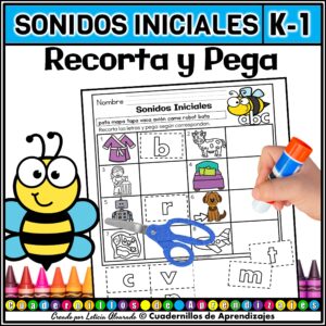 Sonidos Iniciales Recorta y Pega