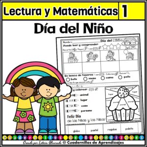 Cuadernillo Día del Niño Primer Grado Comprensión Lectora y Matemáticas