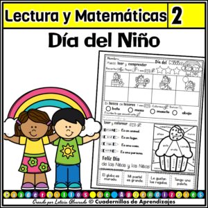 Cuadernillo Día del Niño Segundo Grado Comprensión Lectora y Matemáticas
