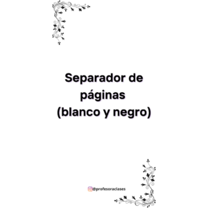 Separador de página 1 (blanco y negro)