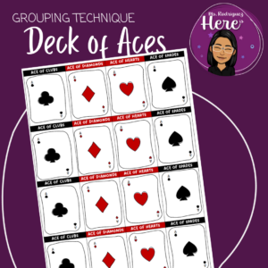 Grouping Technique: Deck of Aces