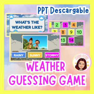 Weather GUESSING GAME 🌤
