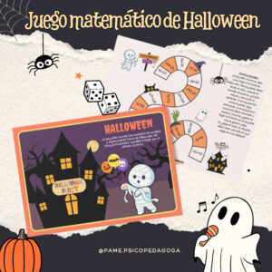 Juego matemático de Halloween