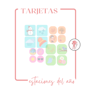 Tarjetas estaciones del año