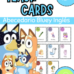 Abecedario Ingles Bluey