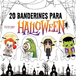 Banderines de Halloween