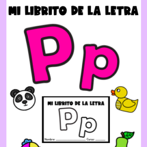 Mi librito de la letra P