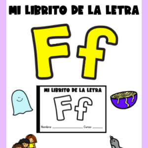 Mi librito de la letra F