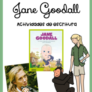 Jane Goodall actividades de escritura