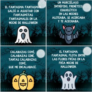 Trabalenguas Halloween