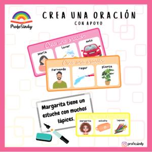 crea una oración