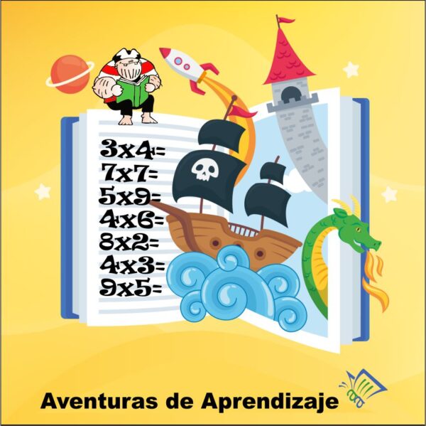 Tablas de Multiplicar: Multiplicación Pirata