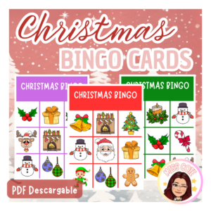 Christmas BINGO CARDS
