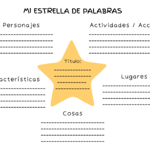 Mi estrella de palabras