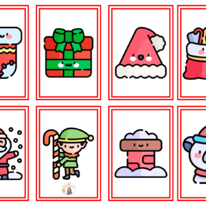 Memorice navideño Kawaii