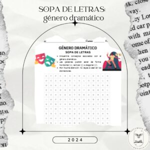 Sopa de letras: género dramático