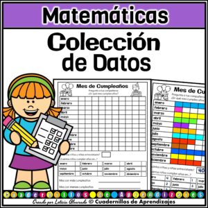 Organizacion Colección Interpretacion de Datos Matemáticas Primaria