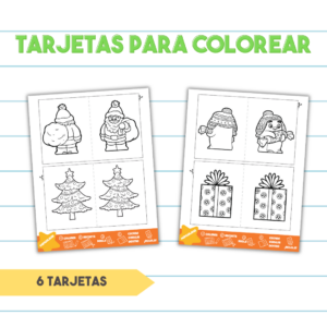 Tarjetas De Navidad Para Regalar - PDF Imprimible