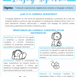 Lenguaje Algebraico
