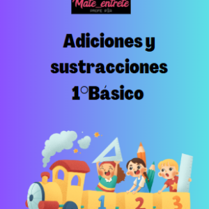 Mini cuaderno de adiciones y sustracciones