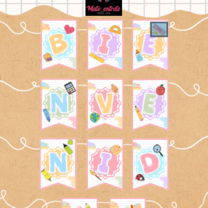 Banderines de Bienvenidos