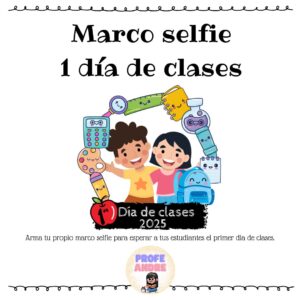 Marco selfie primer día de clases 2025