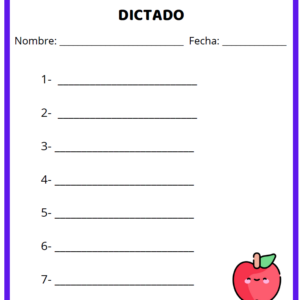Formato dictado