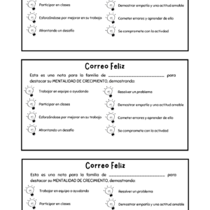 Mensajes para familias