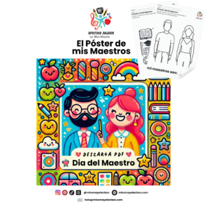 Día del Maestro: Actividad Creativa "El Póster de Mis Maestros"