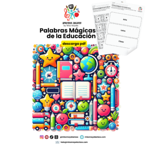 Día Mundial de la Educación: "Palabras Mágicas de la Educación"