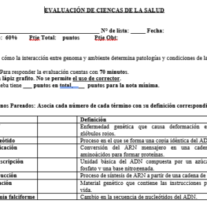"Aprende sobre el impacto de la genética en la salud humana con este recurso práctico para clases de ciencias."