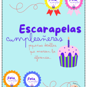 Escarapelas cumpleañeras