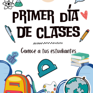 Primer día de clases. Actividad de orientación