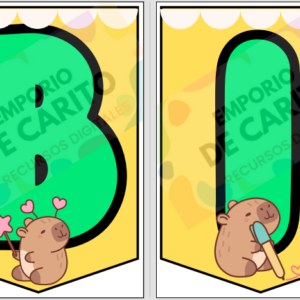 Banderines capibara