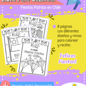 Fiestas Patrias - Libro para colorear