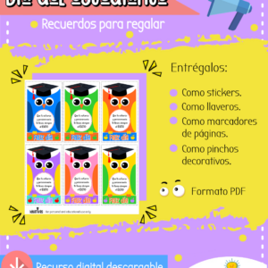 Recuerdos para el Día del Estudiante