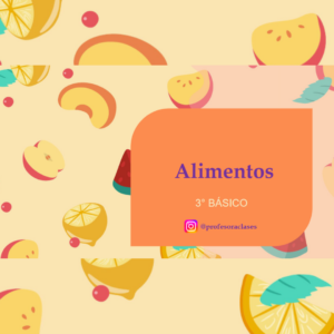 PPT Alimentos Tercero Básico