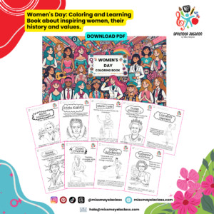 Women's Day: Coloring Book | Inspirational Women | History and Values