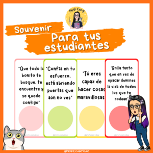 Souvenir: Para tus estudiantes