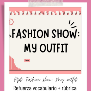 Ppt: Fashion Show: My outfit