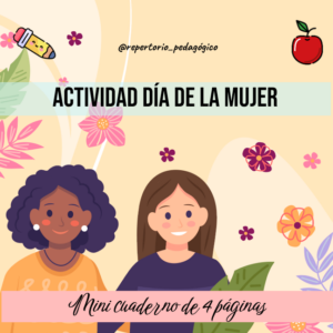 Mini libro Día de la Mujer