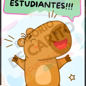 Decoración Capibara