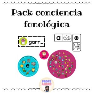 Pack conciencia fonológica