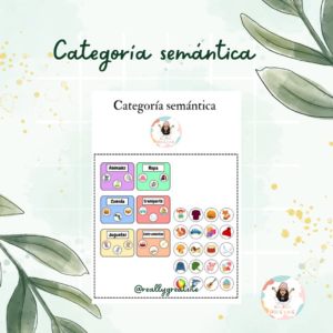 Categorías Semanticas