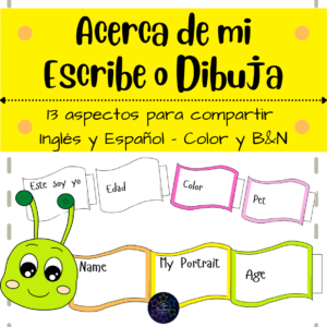 acerca de mi | actividad inicio de clases | primer día de clases | regreso a clases | back to school