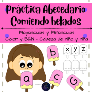 abecedario | alfabeto | juego del abecedario | práctica de letras | mayúsculas y minúsculas